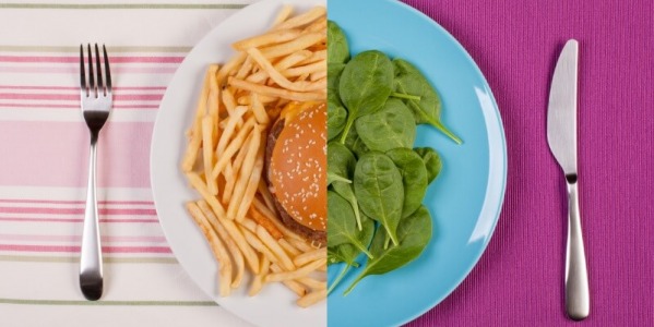 Dieta mediterranea vs fast food